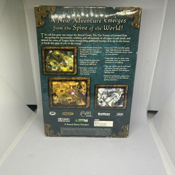 Forgotten Realms Icewind Dale 2 II for PC Smallbox Small box - Picture 9 of 9